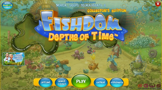 Fishdom: Depths of Time Collectors Edition Rus