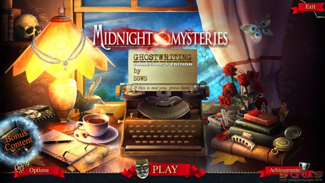 Midnight Mysteries 6: Ghostwriting Collector's Edition