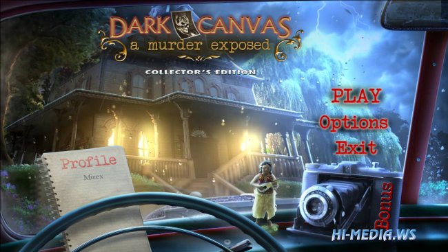 Dark Canvas 3: A Murder Exposed Collectors Edition