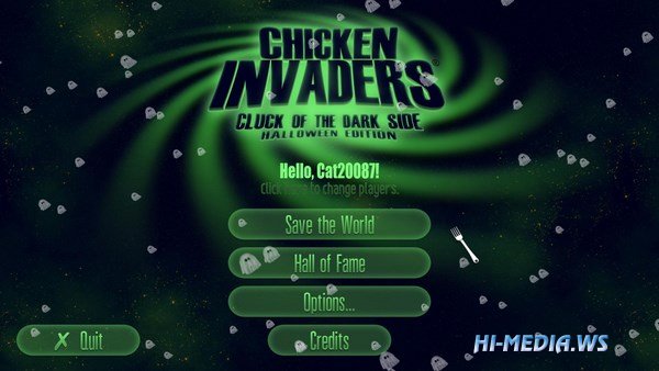 Chicken Invaders 5 Cluck of the Dark Side Halloween Edition
