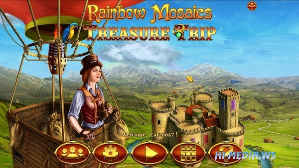 Rainbow Mosaics 2: Treasure Trip