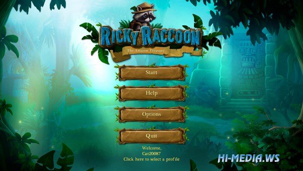 Ricky Raccoon: The Treasure Of The Amazon
