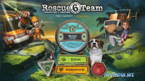 Rescue Team 6 Collectors Edition