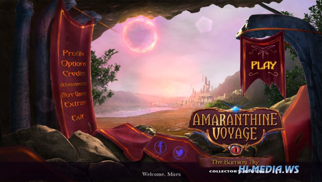 Amaranthine Voyage 8: The Burning Sky Collectors Edition