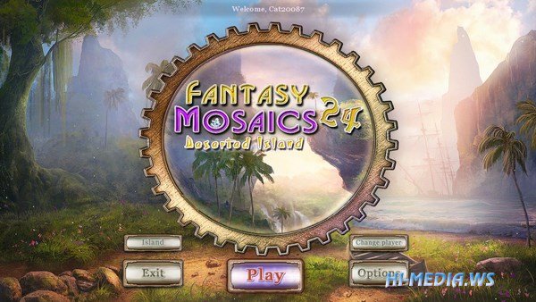 Fantasy Mosaics 24 Deserted Island (2017)
