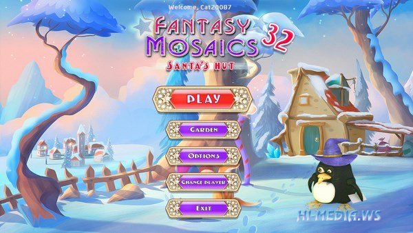 Fantasy Mosaics 32: Santa’s Hut (2018)