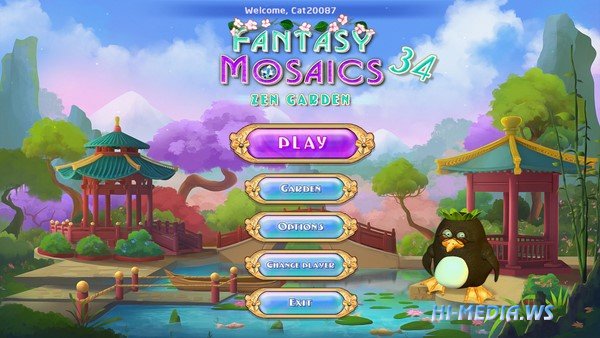 Fantasy Mosaics 34: Zen Garden (2019)