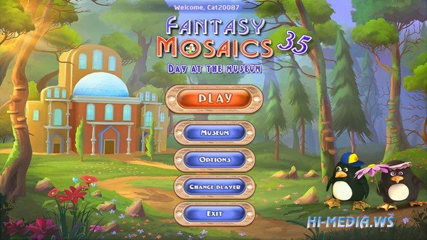 Fantasy Mosaics 35: Day at the Museum (2019)