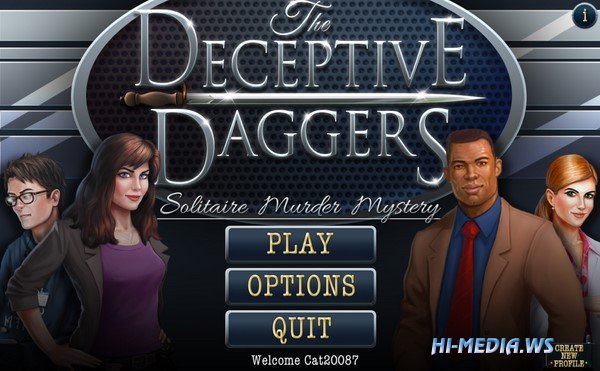 The Deceptive Daggers: Solitaire Murder Mystery (2020)