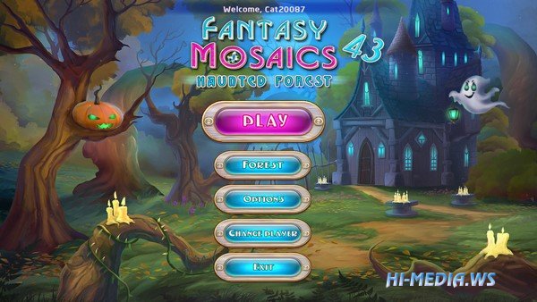 Fantasy Mosaics 43: Haunted Forest (2020)