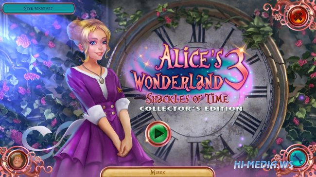 Alice's Wonderland 3: Shackles of Time Collectors Edition