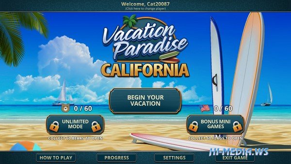 Vacation Paradise: California (2020)