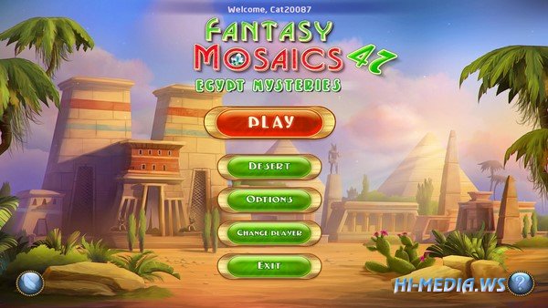 Fantasy Mosaics 47: Egypt Mysteries (2021)