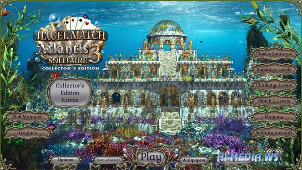 Jewel Match Atlantis Solitaire 3 Collector's Edition (2021)
