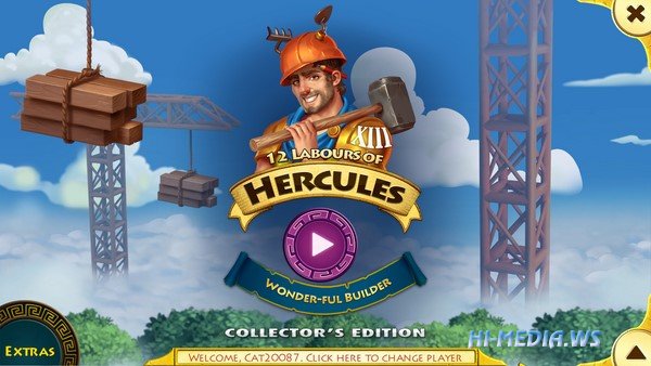 12 Labours of Hercules XIII: Wonder-ful Builder Collector's Edition (2021)