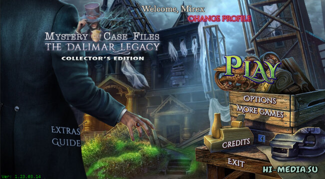Mystery Case Files 25: The Dalimar Legacy Collectors Edition