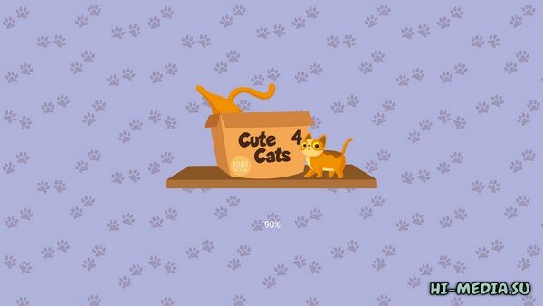 1001 пазл: Милые коты 4 (2023)