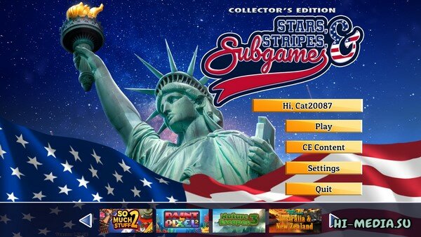 Stars, Stripes, and Subgames Collector’s Edition (2023)