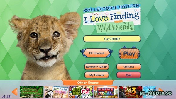 I Love Finding: Wild Friends Collector’s Edition (2023)
