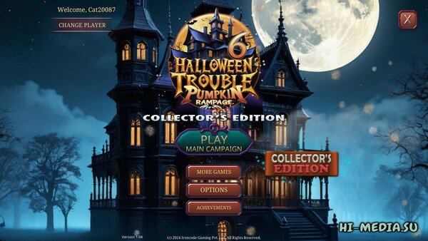 Halloween Trouble 6: Pumpkin Rampage Collector’s Edition (2024)