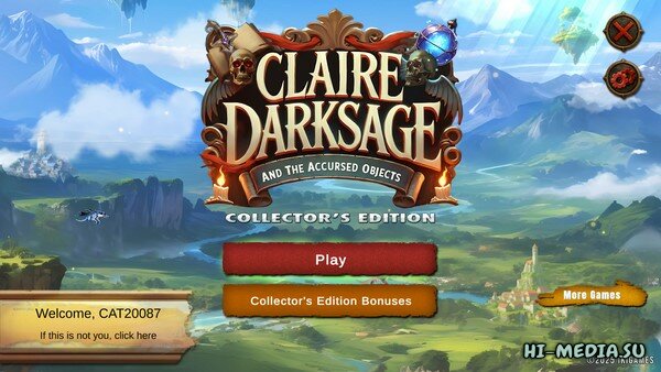 Claire Darksage and the Accursed Objects Collector's Edition (2025)